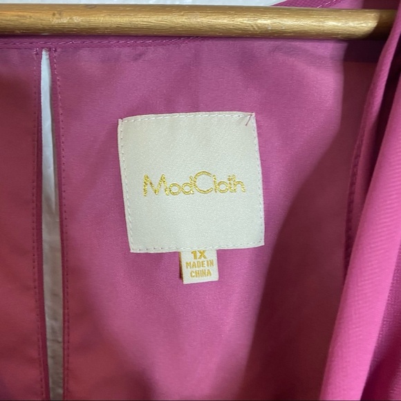 ModCloth- Women’s Fuschia Dress - Size 1X - Picture 2 of 5